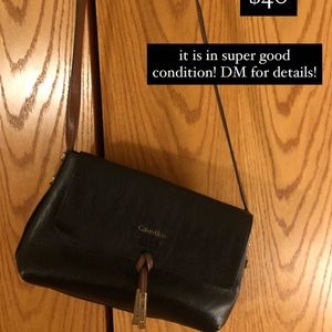 Calvin Klein reversible leather purse